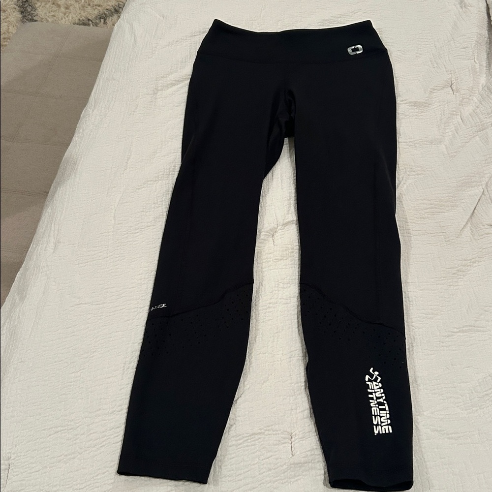 OGIO Women’s Black Leggings- Anytime Fitness